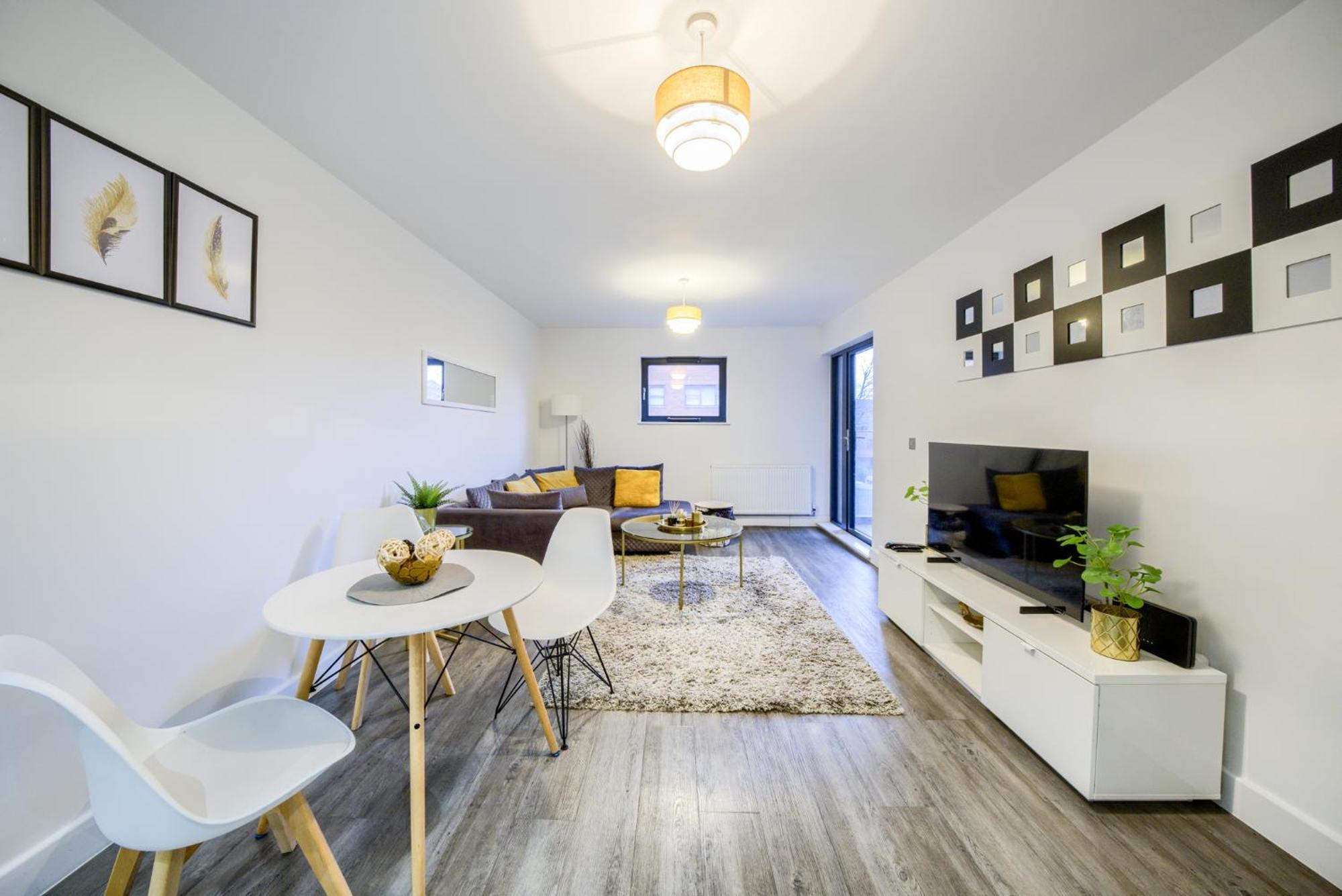 Modern 2 Bed Apartment With Central Location Бирмингам Екстериор снимка